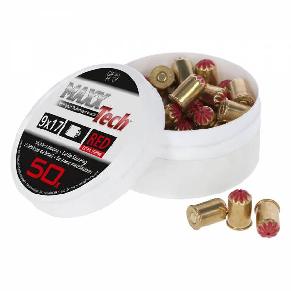 Cartuse asomator Blitz cal. 9x17 MAXX TECH (50buc)