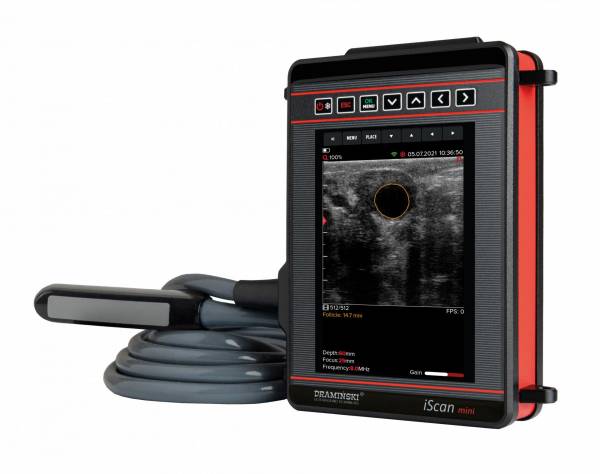 Ecograf veterinar portabil iScan mini
