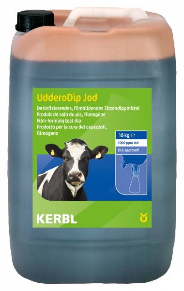 Dezinfectant dupa muls UdderoDip cu iod, 10kg KER-P