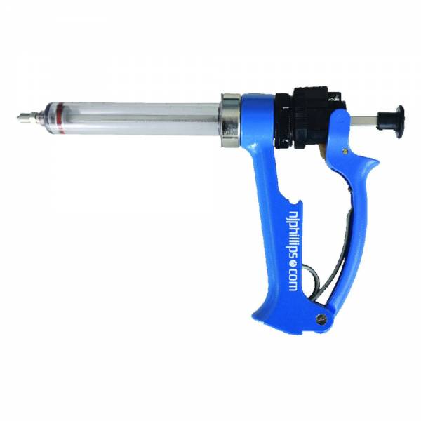 Seringa 50ml manuala NJ Phillips GRIP corp metalic