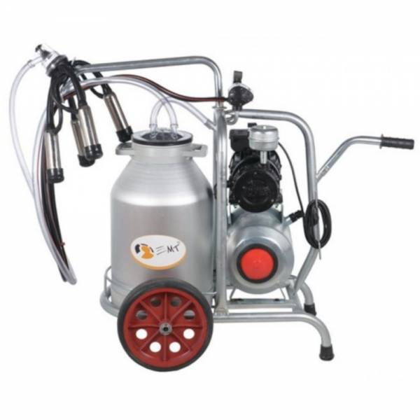 Aparat de muls vaci 30L bidon aluminiu cu un post EMT1+1A30