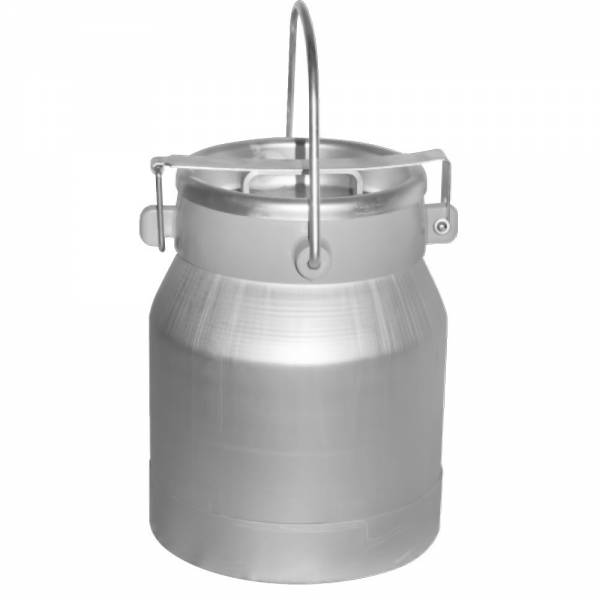 Bidon transport lapte 10L aluminiu cu capac