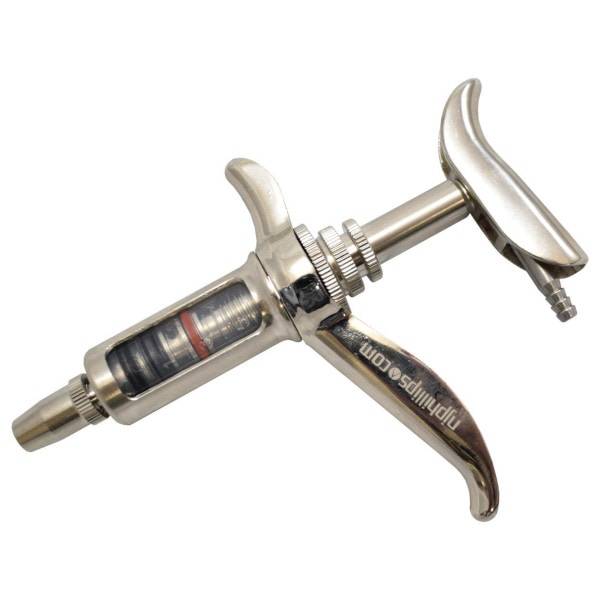 Seringa automata 5ml NJ Phillips cu furtun corp metalic